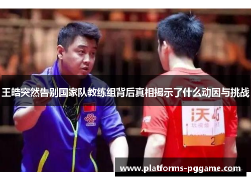 王皓突然告别国家队教练组背后真相揭示了什么动因与挑战 王皓突然告别国家队教练组背后真相揭示了什么动因与挑战